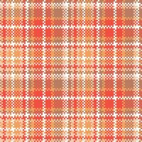 Scottish Tartan Seamless Pattern. Scottish Plaid, Traditional Scottish Woven Fabric. Lumberjack Shirt Flannel Textile. Pattern Tile Swatch Included. vector