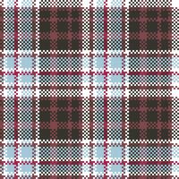 Tartan Plaid Seamless Pattern. Gingham Patterns. for Shirt Printing,clothes, Dresses, Tablecloths, Blankets, Bedding, Paper,quilt,fabric and Other Textile Products. vector