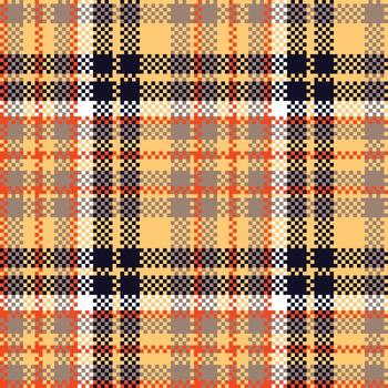 Classic Scottish Tartan Design. Checkerboard Pattern. Template for Design Ornament. Seamless Fabric Texture. vector