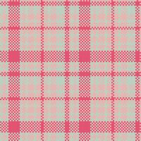 Tartan Plaid Seamless Pattern. Plaid Patterns Seamless. Seamless Tartan Illustration Set for Scarf, Blanket, Other Modern Spring Summer Autumn Winter Holiday Fabric Print. vector