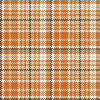 Scottish Tartan Plaid Seamless Pattern, Plaids Pattern Seamless. Seamless Tartan Illustration Set for Scarf, Blanket, Other Modern Spring Summer Autumn Winter Holiday Fabric Print. vector