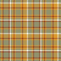 Scottish Tartan Plaid Seamless Pattern, Tartan Seamless Pattern. for Scarf, Dress, Skirt, Other Modern Spring Autumn Winter Fashion Textile Design. vector