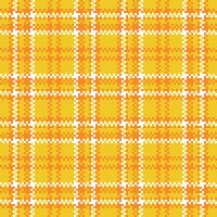 Tartan Pattern Seamless. Pastel Scottish Plaid, Template for Design Ornament. Seamless Fabric Texture. vector