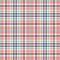 Plaid Pattern Seamless. Checkerboard Pattern Seamless Tartan Illustration Set for Scarf, Blanket, Other Modern Spring Summer Autumn Winter Holiday Fabric Print. vector