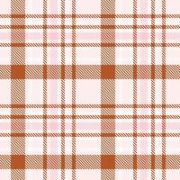 Plaid Pattern Seamless. Checker Pattern Seamless Tartan Illustration Set for Scarf, Blanket, Other Modern Spring Summer Autumn Winter Holiday Fabric Print. vector