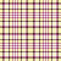 Plaid Pattern Seamless. Abstract Check Plaid Pattern Traditional Scottish Woven Fabric. Lumberjack Shirt Flannel Textile. Pattern Tile Swatch Included. vector