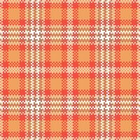 Scottish Tartan Seamless Pattern. Scottish Plaid, Traditional Scottish Woven Fabric. Lumberjack Shirt Flannel Textile. Pattern Tile Swatch Included. vector