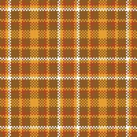 Classic Scottish Tartan Design. Plaid Patterns Seamless. Traditional Scottish Woven Fabric. Lumberjack Shirt Flannel Textile. Pattern Tile Swatch Included. vector