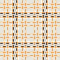 Classic Scottish Tartan Design. Checker Pattern. for Shirt Printing,clothes, Dresses, Tablecloths, Blankets, Bedding, Paper,quilt,fabric and Other Textile Products. vector