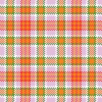 Tartan Plaid Pattern Seamless. Checker Pattern. for Shirt Printing,clothes, Dresses, Tablecloths, Blankets, Bedding, Paper,quilt,fabric and Other Textile Products. vector