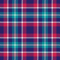 Tartan Plaid Pattern Seamless. Gingham Patterns. for Shirt Printing,clothes, Dresses, Tablecloths, Blankets, Bedding, Paper,quilt,fabric and Other Textile Products. vector