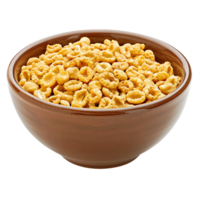 Bowl of Cereal on Transparent Background Cutout png