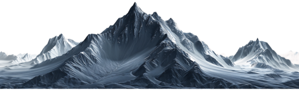 Mountain Isolated on transparent background png