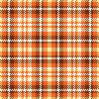 Tartan Plaid Pattern Seamless. Traditional Scottish Checkered Background. Template for Design Ornament. Seamless Fabric Texture. Illustration vector