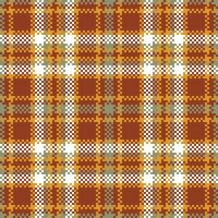 Scottish Tartan Plaid Seamless Pattern, Gingham Patterns. Seamless Tartan Illustration Set for Scarf, Blanket, Other Modern Spring Summer Autumn Winter Holiday Fabric Print. vector