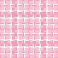 Tartan Pattern Seamless. Pastel Gingham Patterns Flannel Shirt Tartan Patterns. Trendy Tiles for Wallpapers. vector