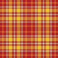 Tartan Pattern Seamless. Pastel Scottish Plaid, Seamless Tartan Illustration Set for Scarf, Blanket, Other Modern Spring Summer Autumn Winter Holiday Fabric Print. vector