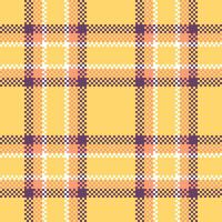Plaids Pattern Seamless. Traditional Scottish Checkered Background. for Shirt Printing,clothes, Dresses, Tablecloths, Blankets, Bedding, Paper,quilt,fabric and Other Textile Products. vector
