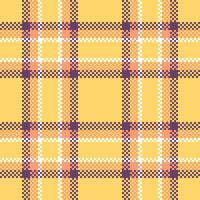 Plaids Pattern Seamless. Traditional Scottish Checkered Background. for Shirt Printing,clothes, Dresses, Tablecloths, Blankets, Bedding, Paper,quilt,fabric and Other Textile Products. vector