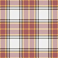 Plaid Pattern Seamless. Traditional Scottish Checkered Background. for Shirt Printing,clothes, Dresses, Tablecloths, Blankets, Bedding, Paper,quilt,fabric and Other Textile Products. vector