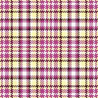 Plaid Pattern Seamless. Abstract Check Plaid Pattern Template for Design Ornament. Seamless Fabric Texture. vector