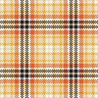 Plaid Patterns Seamless. Classic Plaid Tartan Seamless Tartan Illustration Set for Scarf, Blanket, Other Modern Spring Summer Autumn Winter Holiday Fabric Print. vector