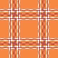 Plaid Patterns Seamless. Traditional Scottish Checkered Background. for Shirt Printing,clothes, Dresses, Tablecloths, Blankets, Bedding, Paper,quilt,fabric and Other Textile Products. vector