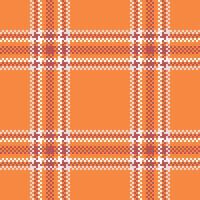 Plaid Patterns Seamless. Traditional Scottish Checkered Background. for Shirt Printing,clothes, Dresses, Tablecloths, Blankets, Bedding, Paper,quilt,fabric and Other Textile Products. vector