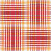 Classic Scottish Tartan Design. Checker Pattern. Template for Design Ornament. Seamless Fabric Texture. vector