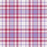 Tartan Plaid Seamless Pattern. Gingham Patterns. Seamless Tartan Illustration Set for Scarf, Blanket, Other Modern Spring Summer Autumn Winter Holiday Fabric Print. vector