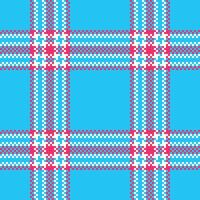 Tartan Plaid Seamless Pattern. Traditional Scottish Checkered Background. Traditional Scottish Woven Fabric. Lumberjack Shirt Flannel Textile. Pattern Tile Swatch Included. vector
