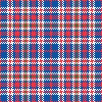 Scottish Tartan Plaid Seamless Pattern, Tartan Seamless Pattern. Template for Design Ornament. Seamless Fabric Texture. Illustration vector