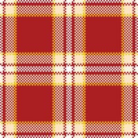 Tartan Pattern Seamless. Pastel Classic Plaid Tartan Seamless Tartan Illustration Set for Scarf, Blanket, Other Modern Spring Summer Autumn Winter Holiday Fabric Print. vector