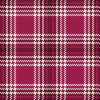 Tartan Seamless Pattern. Sweet Checker Pattern for Shirt Printing,clothes, Dresses, Tablecloths, Blankets, Bedding, Paper,quilt,fabric and Other Textile Products. vector