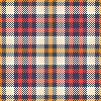 Tartan Seamless Pattern. Sweet Pastel Plaid Patterns for Scarf, Dress, Skirt, Other Modern Spring Autumn Winter Fashion Textile Design. vector