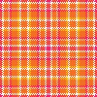 Scottish Tartan Pattern. Checker Pattern Template for Design Ornament. Seamless Fabric Texture. vector