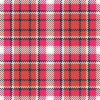 Scottish Tartan Pattern. Tartan Plaid Seamless Pattern. for Scarf, Dress, Skirt, Other Modern Spring Autumn Winter Fashion Textile Design. vector