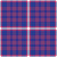 Scottish Tartan Plaid Seamless Pattern, Tartan Seamless Pattern. Traditional Scottish Woven Fabric. Lumberjack Shirt Flannel Textile. Pattern Tile Swatch Included. vector