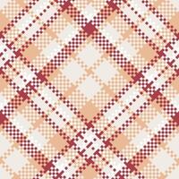 Classic Scottish Tartan Design. Scottish Tartan Seamless Pattern. for Scarf, Dress, Skirt, Other Modern Spring Autumn Winter Fashion Textile Design. vector