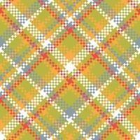 Tartan Plaid Seamless Pattern. Plaids Pattern Seamless. for Shirt Printing,clothes, Dresses, Tablecloths, Blankets, Bedding, Paper,quilt,fabric and Other Textile Products. vector