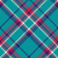 Tartan Plaid Pattern Seamless. Gingham Patterns. Template for Design Ornament. Seamless Fabric Texture. Illustration vector