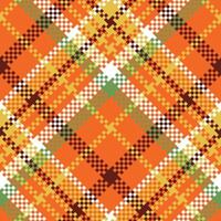 Tartan Plaid Pattern Seamless. Abstract Check Plaid Pattern. Seamless Tartan Illustration Set for Scarf, Blanket, Other Modern Spring Summer Autumn Winter Holiday Fabric Print. vector