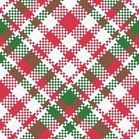 Scottish Tartan Plaid Seamless Pattern, Checker Pattern. Seamless Tartan Illustration Set for Scarf, Blanket, Other Modern Spring Summer Autumn Winter Holiday Fabric Print. vector