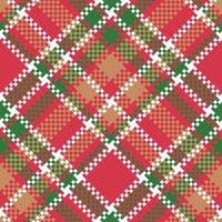 Scottish Tartan Plaid Seamless Pattern, Checker Pattern. for Shirt Printing,clothes, Dresses, Tablecloths, Blankets, Bedding, Paper,quilt,fabric and Other Textile Products. vector