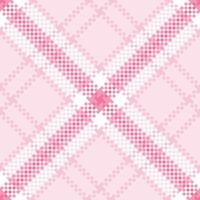 Tartan Pattern Seamless. Pastel Scottish Tartan Pattern Traditional Pastel Scottish Woven Fabric. Lumberjack Shirt Flannel Textile. Pattern Tile Swatch Included. vector