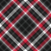 Plaids Pattern Seamless. Scottish Plaid, Template for Design Ornament. Seamless Fabric Texture. vector