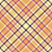 Plaid Patterns Seamless. Checker Pattern Traditional Scottish Woven Fabric. Lumberjack Shirt Flannel Textile. Pattern Tile Swatch Included. vector