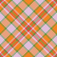 Tartan Plaid Pattern Seamless. Checker Pattern. Traditional Scottish Woven Fabric. Lumberjack Shirt Flannel Textile. Pattern Tile Swatch Included. vector