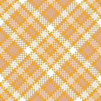 Classic Scottish Tartan Design. Abstract Check Plaid Pattern. Traditional Scottish Woven Fabric. Lumberjack Shirt Flannel Textile. Pattern Tile Swatch Included. vector