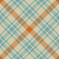 Tartan Plaid Seamless Pattern. Abstract Check Plaid Pattern. Seamless Tartan Illustration Set for Scarf, Blanket, Other Modern Spring Summer Autumn Winter Holiday Fabric Print. vector